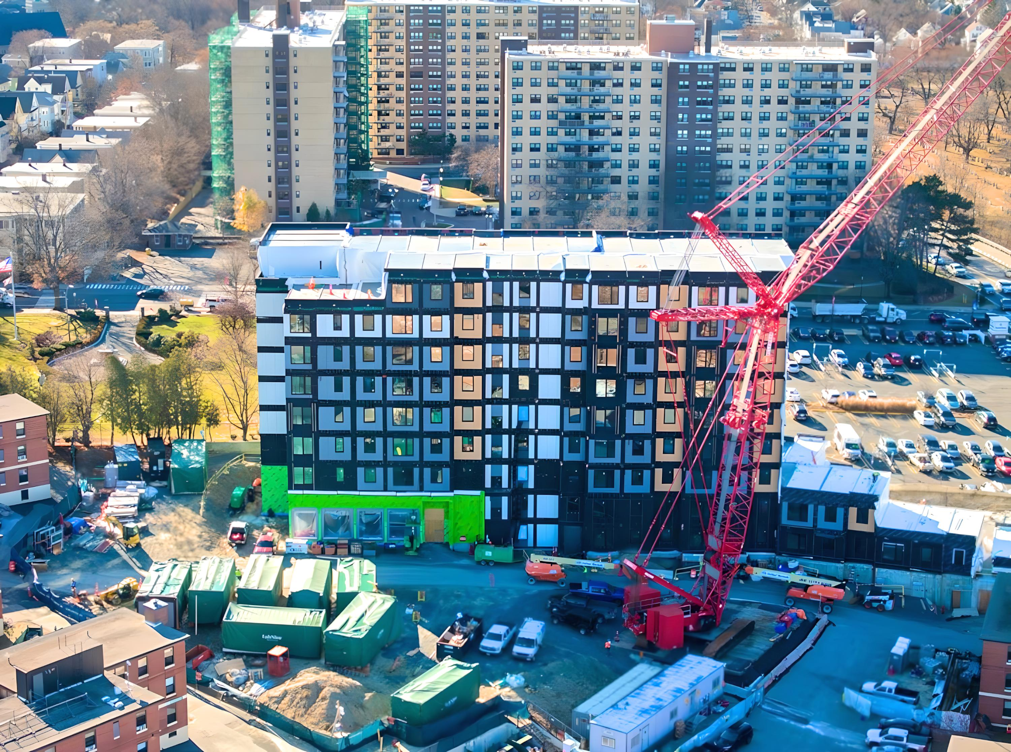 Affordable Housing Construction North Street Somerville, MA