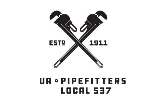 Pipefitters Local Union #537 Logo