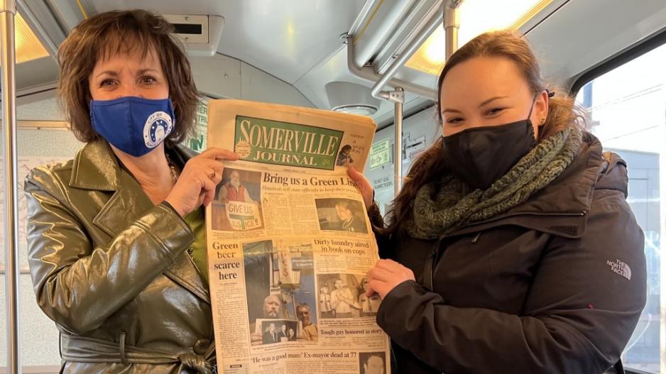 Riding the Green Line extension