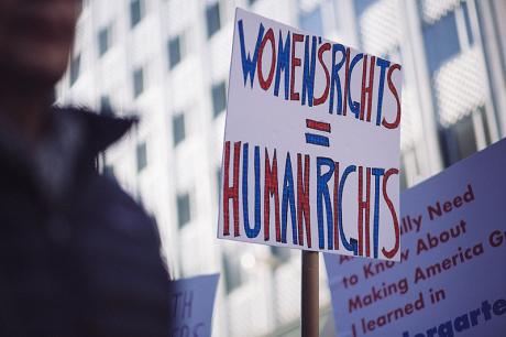 Women's rights are human rights