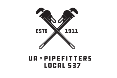 Pipefitters Local Union #537 Logo